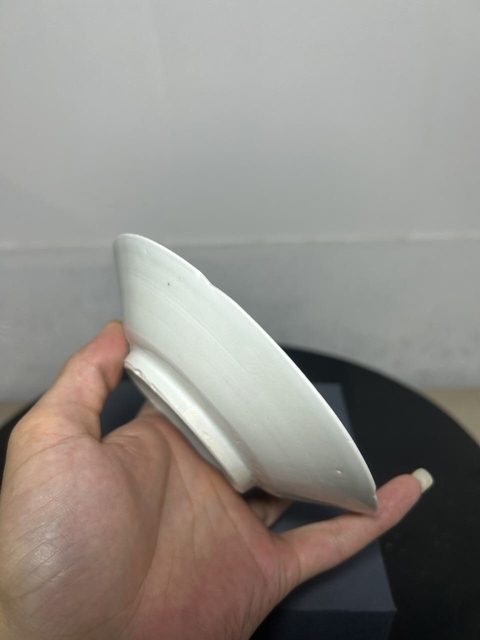 古玩陶瓷館藏級珍品北宋定窯白釉葵口洗拍賣,當前價格8800元