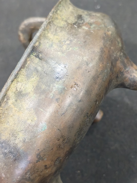 古玩銅器銅爐真品鑒賞圖