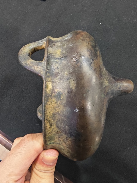古玩銅器銅爐真品鑒賞圖