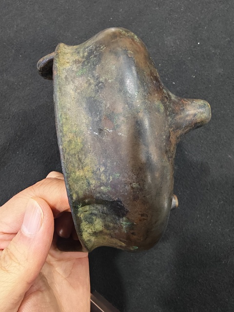 古玩銅器銅爐真品鑒賞圖
