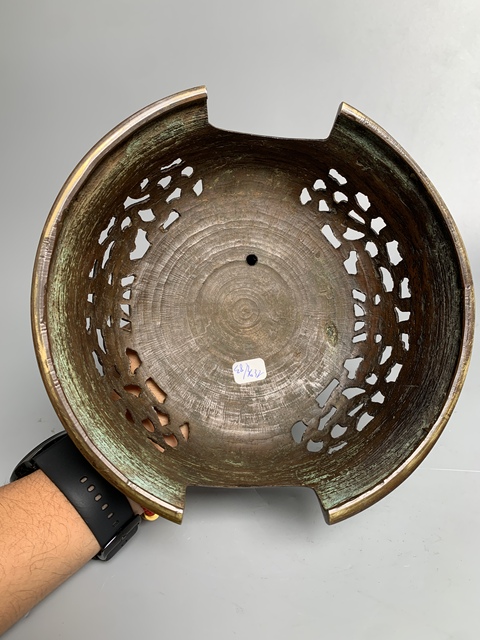 古玩銅器熏爐真品鑒賞圖