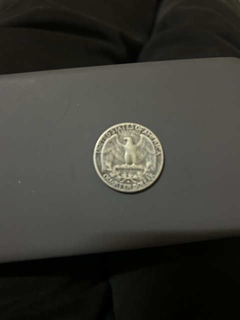 古玩錢幣1964年美分真品鑒賞圖