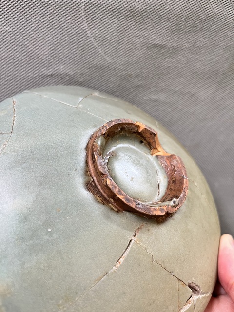 古玩陶瓷宋金鈞窯殘盤拍賣,當前價格2566元