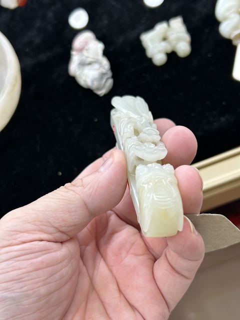古玩玉器帶鉤真品鑒賞圖