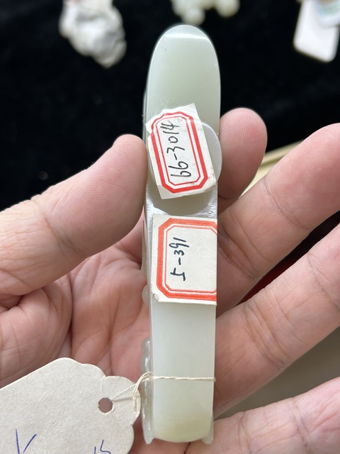 古玩玉器帶鉤真品鑒賞圖