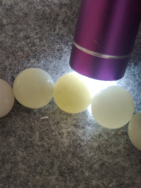 古玩玉器和田玉珠手串真品鑒賞圖