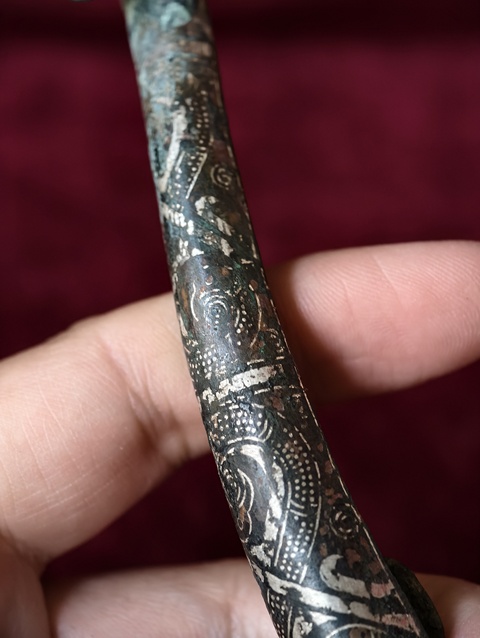 古玩銅器銅帶鉤真品鑒賞圖