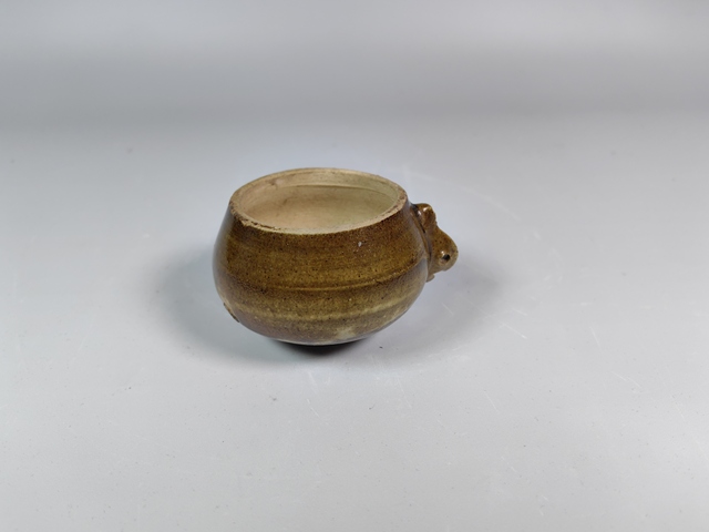 古玩陶瓷宋元褐釉鳥實罐真品鑒賞圖