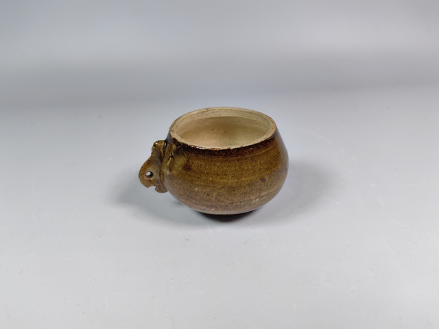 古玩陶瓷宋元褐釉鳥實罐真品鑒賞圖