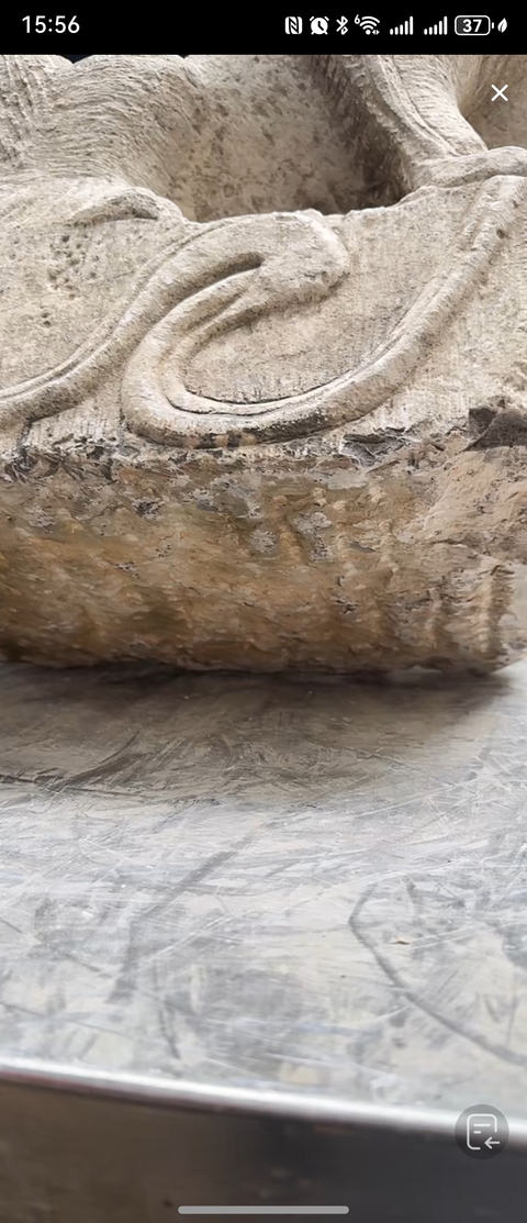 古玩雜項石獅真品鑒賞圖