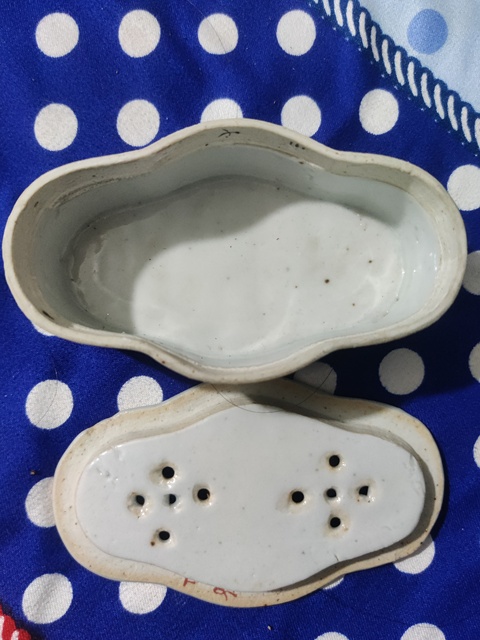 古玩陶瓷粉彩麒麟送子圖刨花缸真品鑒賞圖