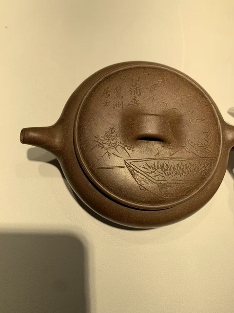 古玩雜項(xiàng)紫砂壺真品鑒賞圖