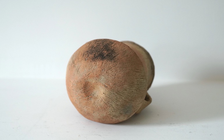 古玩陶瓷辛店文化雙系黑陶黑彩罐真品鑒賞圖