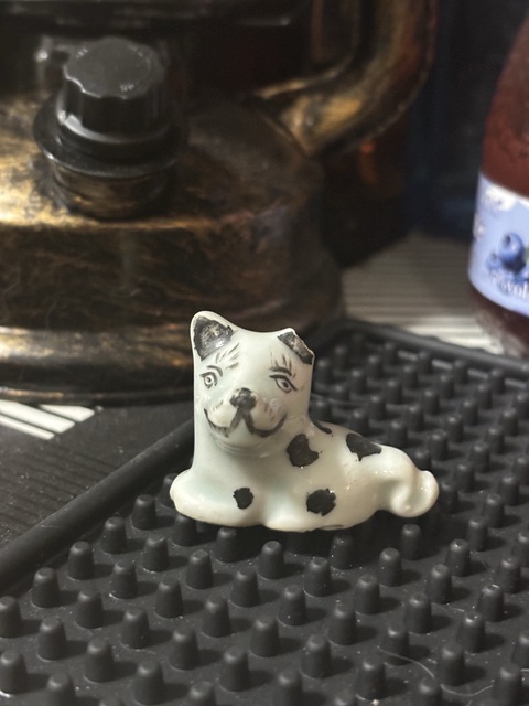 古玩陶瓷斑點狗拍賣，當前價格10元
