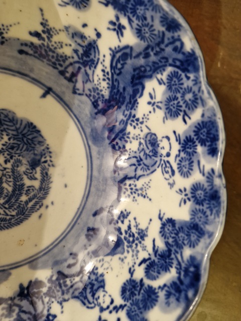 古玩陶瓷嬰戲紋青花碗真品鑒賞圖