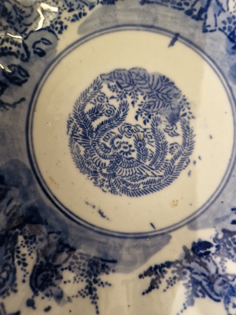 古玩陶瓷嬰戲紋青花碗真品鑒賞圖
