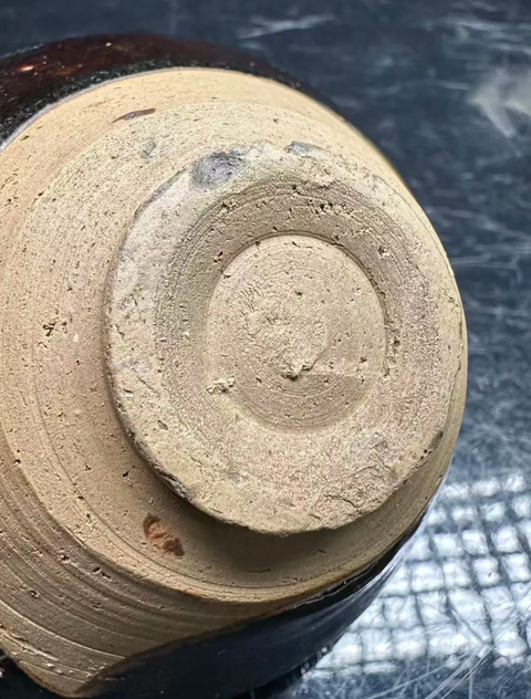 古玩陶瓷福清窯黑釉茶盞真品鑒賞圖