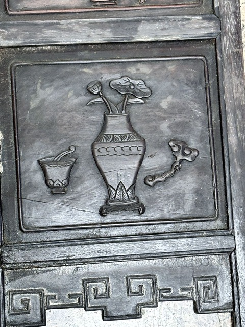 古玩雜項屏風真品鑒賞圖