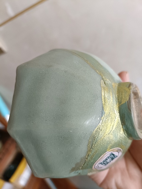 古玩陶瓷罕見精品南宋龍泉青瓷八方杯拍賣,當(dāng)前價(jià)格998元
