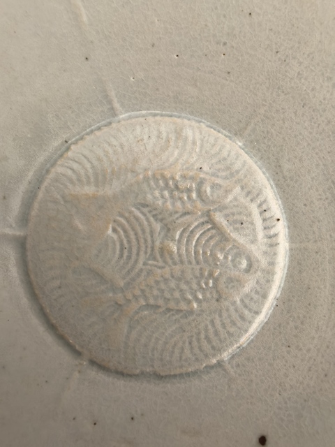 古玩陶瓷青白釉雙魚碗真品鑒賞圖