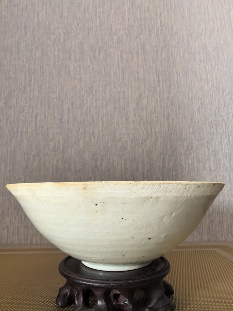 古玩陶瓷青白釉雙魚碗真品鑒賞圖