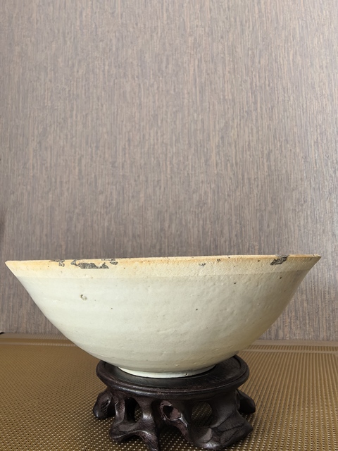 古玩陶瓷青白釉雙魚碗真品鑒賞圖