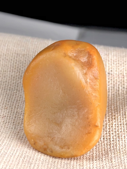 古玩雜項田黃石真品鑒賞圖