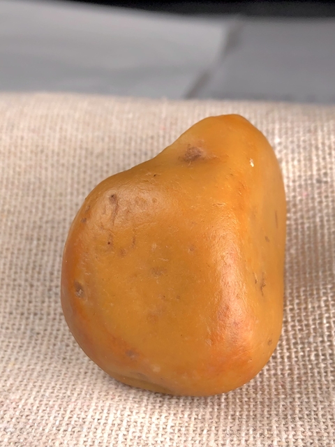 古玩雜項田黃石真品鑒賞圖