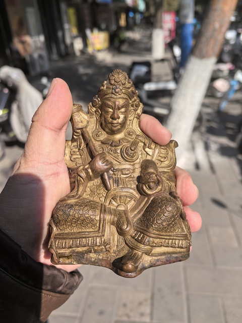 古玩銅器造像真品鑒賞圖