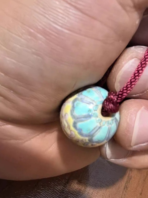 古玩陶瓷粉彩瓷珠真品鑒賞圖
