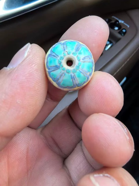 古玩陶瓷粉彩瓷珠真品鑒賞圖