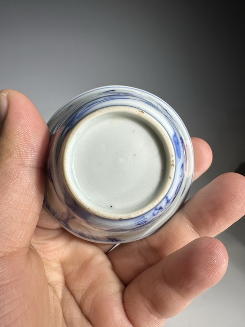 古玩陶瓷漁家樂人物杯拍賣,當前價格2688元
