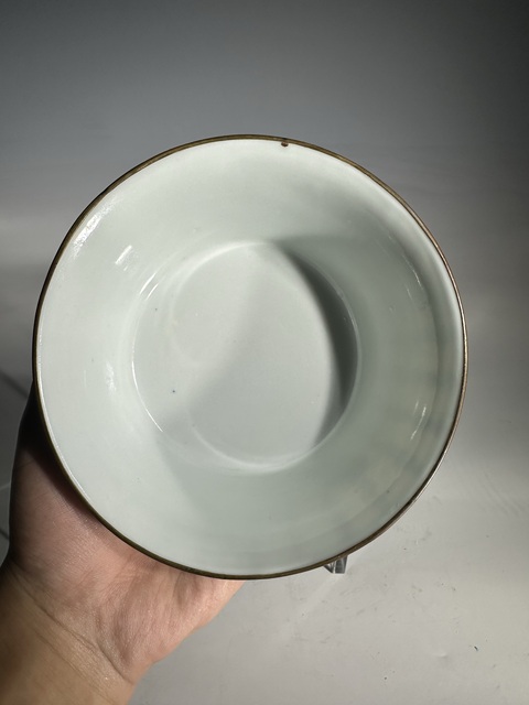 古玩陶瓷詩文蓋碗拍賣，當前價格5888元