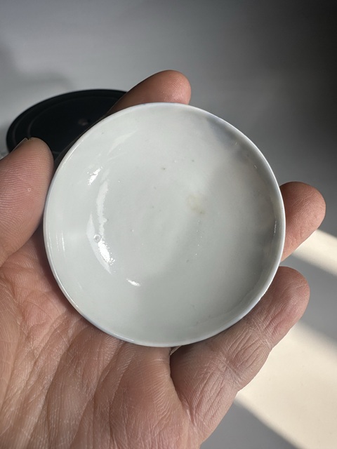 古玩陶瓷八仙人物臥足小蓋碗拍賣，當前價格6888元
