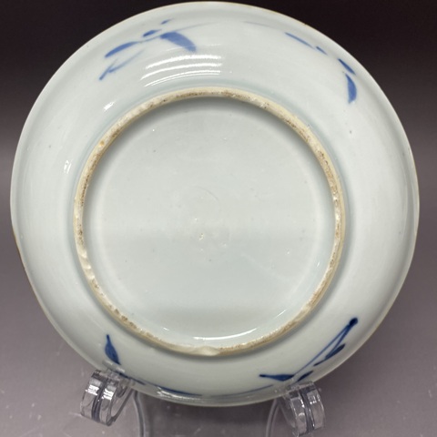 古玩陶瓷清雍正·樓閣山水青花杯碟拍賣,當(dāng)前價格2000元