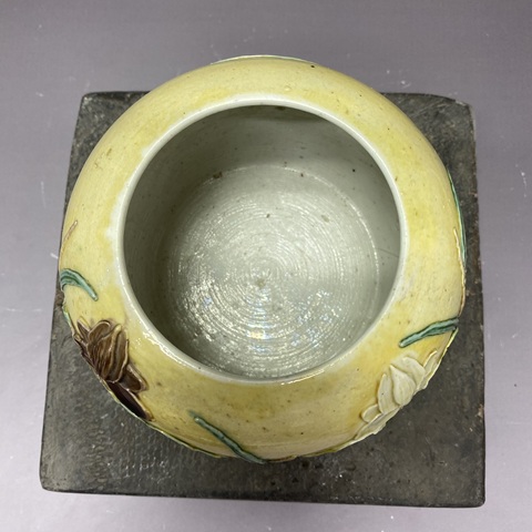 古玩陶瓷一路連科雕瓷水呈真品鑒賞圖