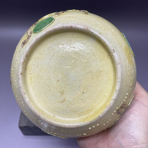 古玩陶瓷一路連科雕瓷水呈真品鑒賞圖