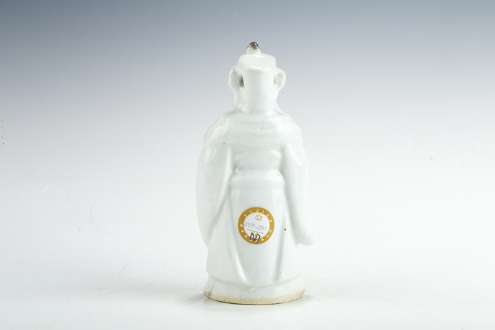 古玩陶瓷創匯·白釉祿星像
真品鑒賞圖