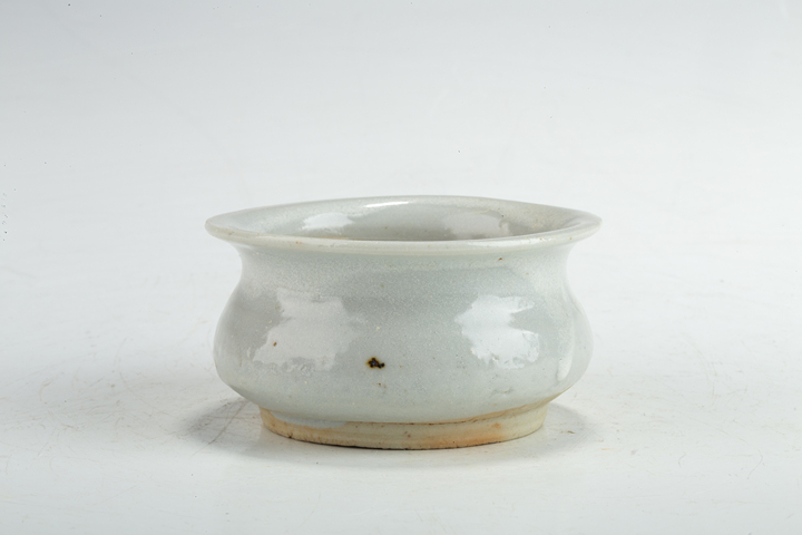 古玩陶瓷民國(guó)·德化窯白釉琴爐真品鑒賞圖