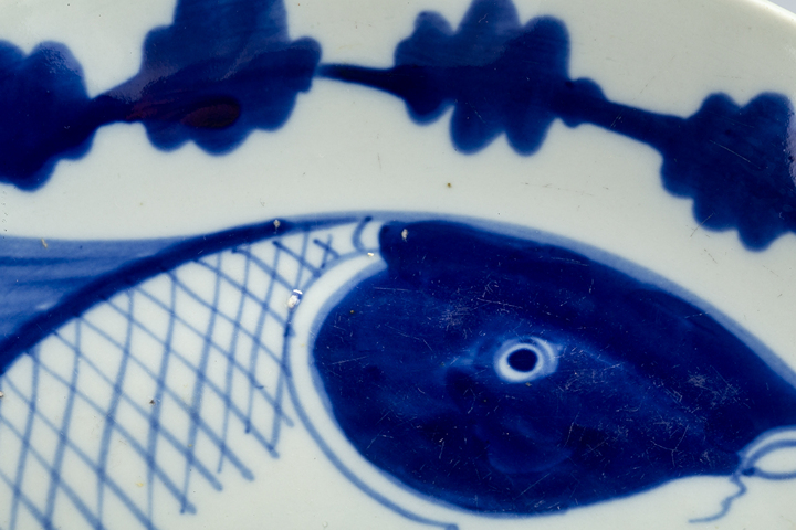 古玩陶瓷民國·青花魚紋盤
真品鑒賞圖