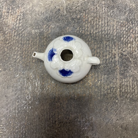 古玩陶瓷青花執(zhí)壺型水滴真品鑒賞圖