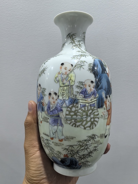 古玩陶瓷瓶真品鑒賞圖