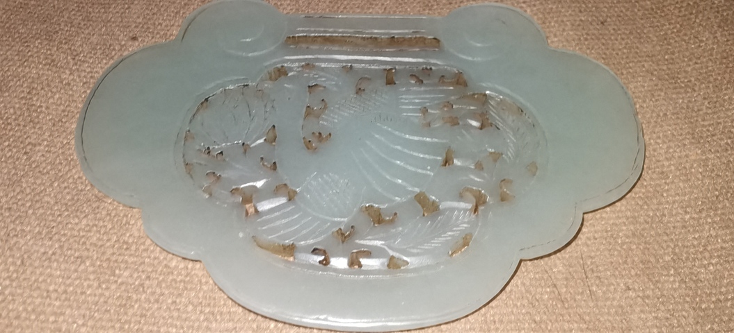 古玩玉器玉鎖型佩真品鑒賞圖