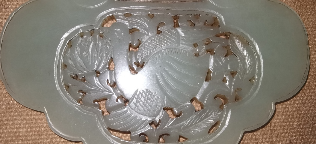 古玩玉器玉鎖型佩真品鑒賞圖