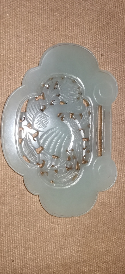 古玩玉器玉鎖型佩真品鑒賞圖