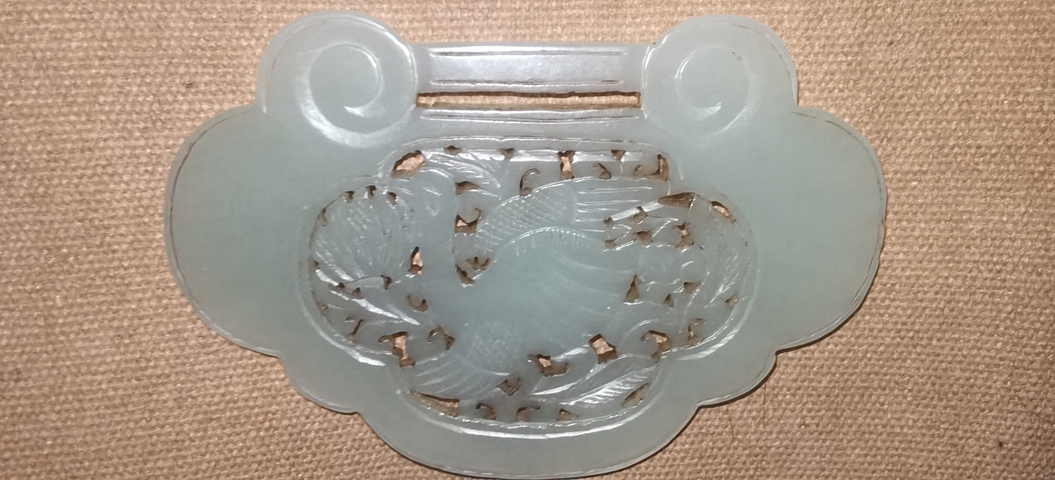 古玩玉器玉鎖型佩真品鑒賞圖