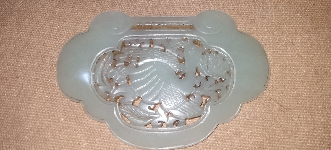 古玩玉器玉鎖型佩真品鑒賞圖