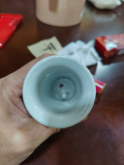古玩陶瓷青花龍紋箭筒真品鑒賞圖