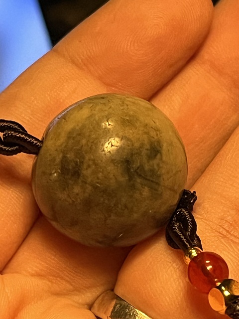 古玩玉器瑪瑙珠真品鑒賞圖