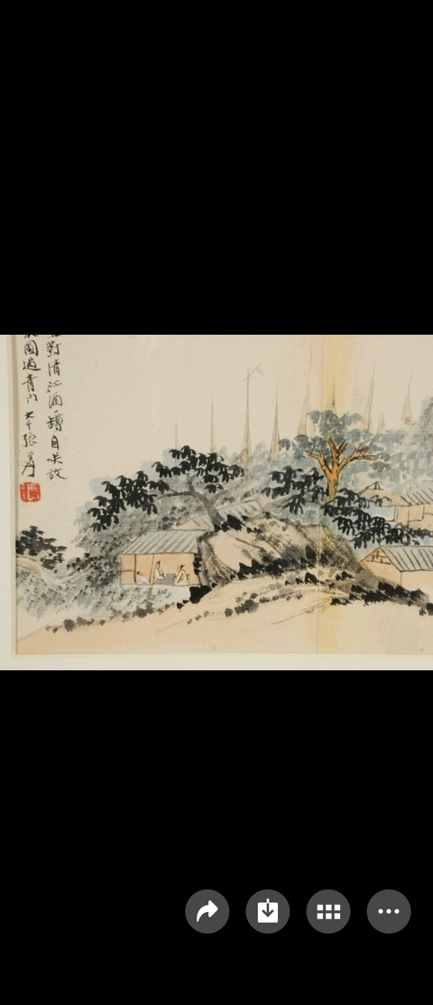 古玩字畫飄零歲月向誰論真品鑒賞圖